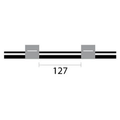 Contour Flared End Viton Pump Tube 2tag 1.30mm ID Grey/Grey (PKT 6)