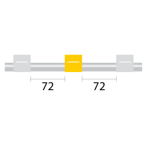 Contour Flared End PVC Pump Tube 3tag 0.57mm ID White/Yellow (PKT 6)
