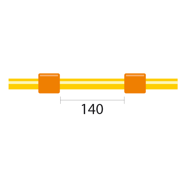 ProLok Solva Flex Pump Tube 2tag 0.89mm ID Orange/Orange (PKT 12)