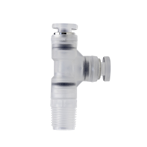 [P1848] Swivel Side T Adaptor PP 4mm